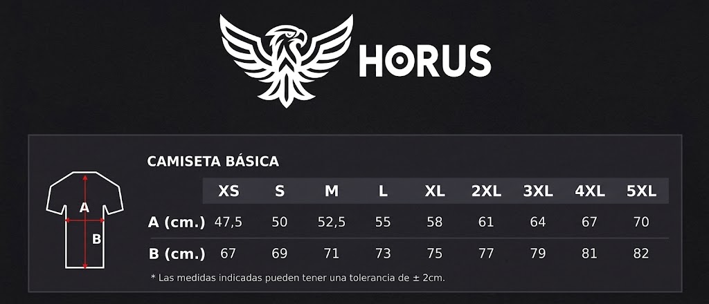 Guía de tallas